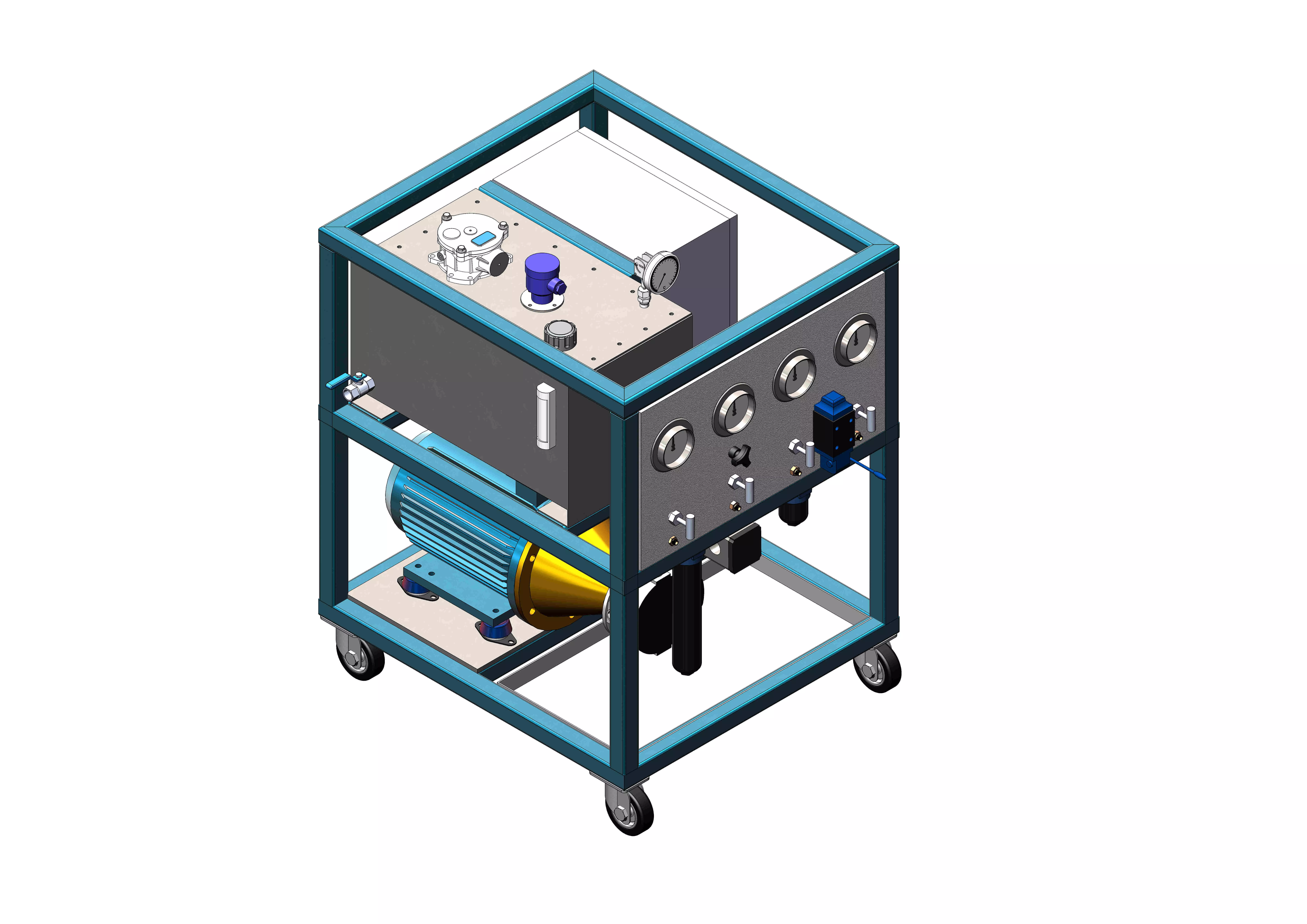 generator model 3D model_4