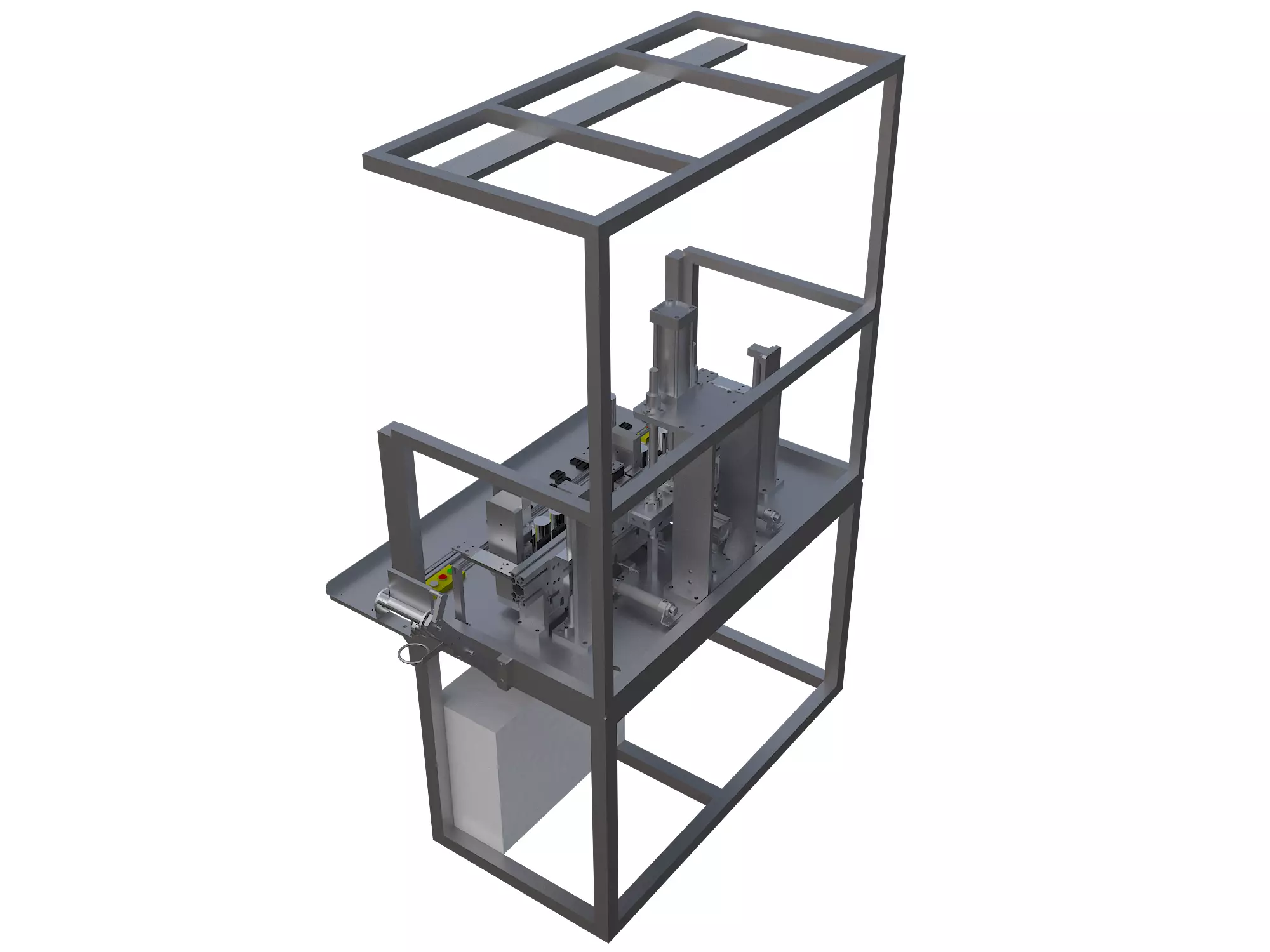 2VG FRO Punching and Cutting Machine 3D model_1