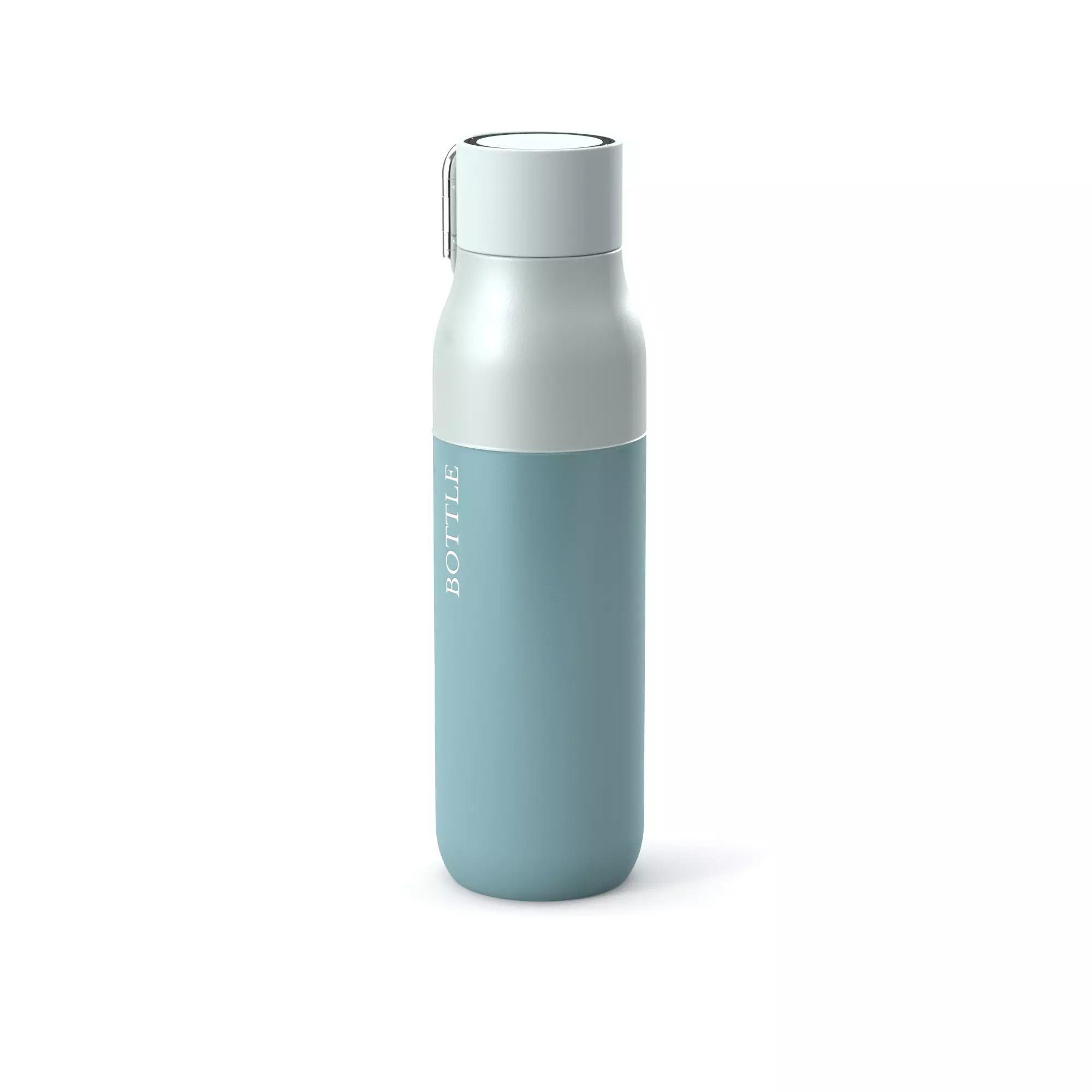 Water Bottle Low-poly 3D model_4