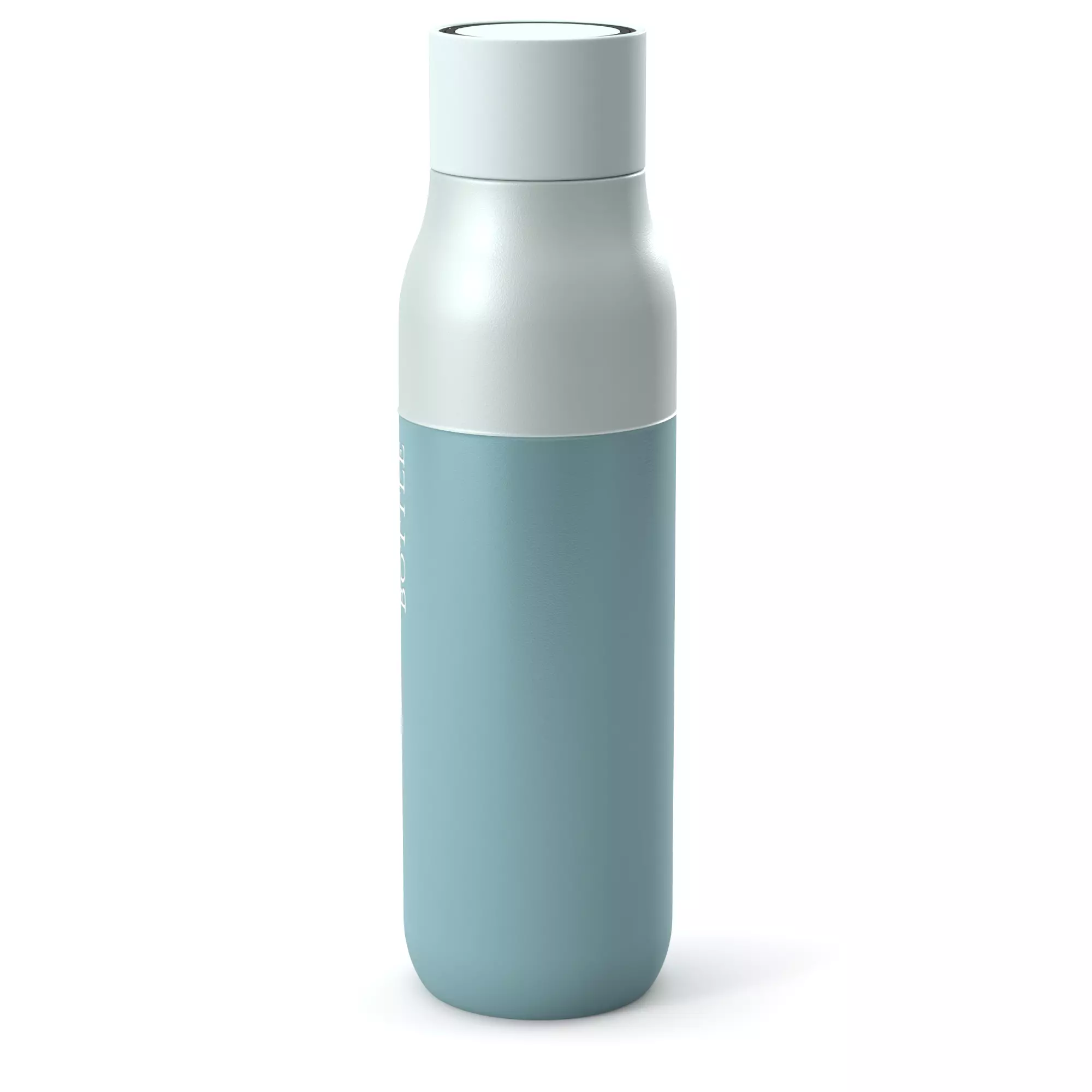 Water Bottle Low-poly 3D model_6