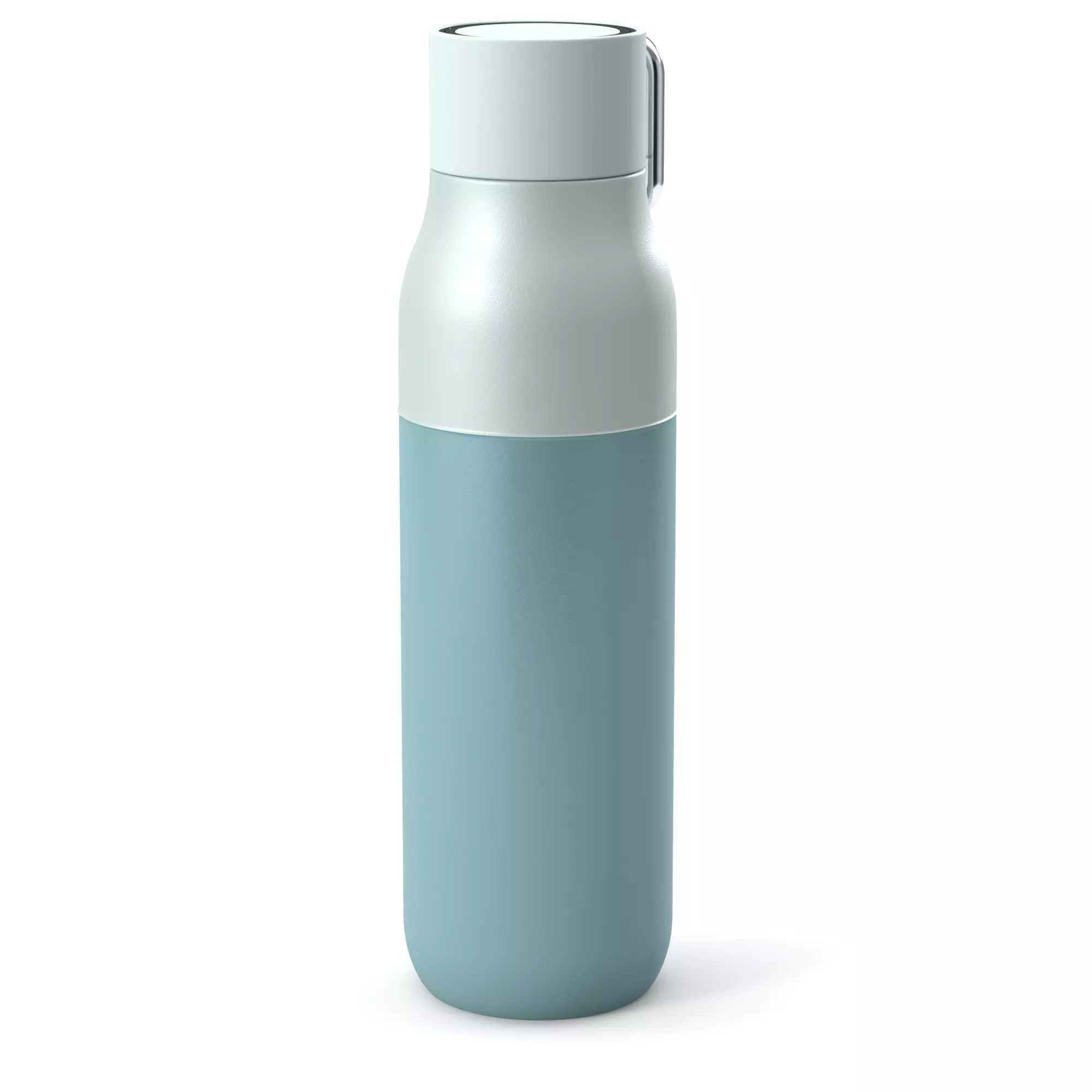 Water Bottle Low-poly 3D model_7