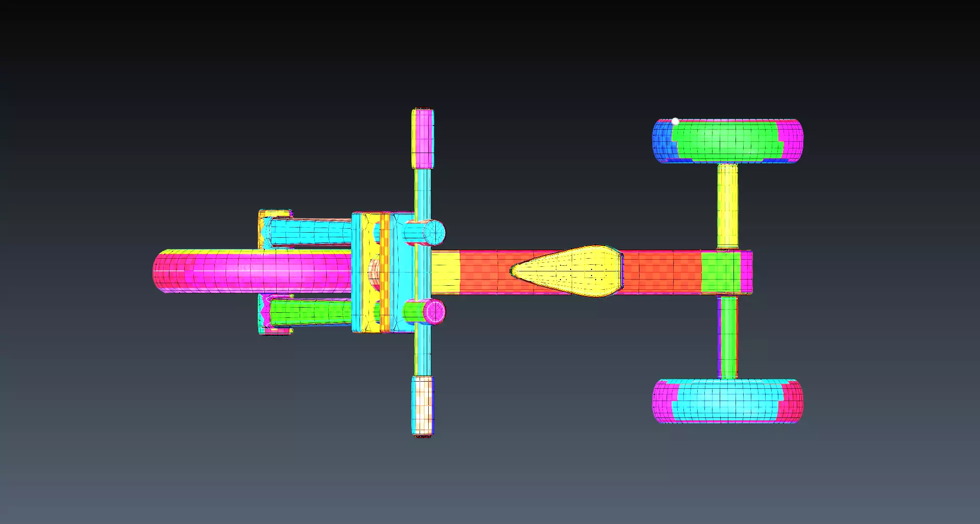 BALLANCE BIKE RIKE KIDS Low-poly 3D model_7