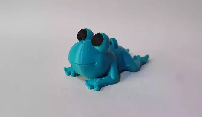 Flexi Chibi Frog KEYCHAIN STL