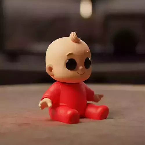 Chibi Baby CUTE KEYCHAIN STL