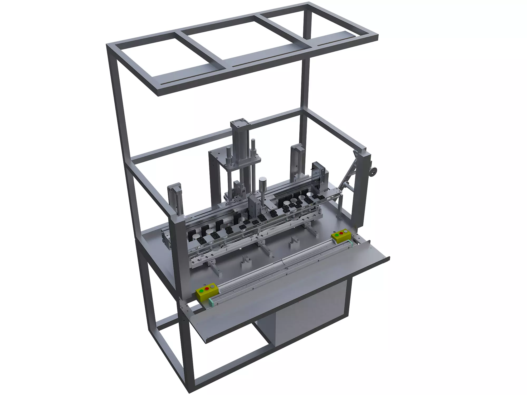 2VG FRO Punching and Cutting Machine 3D model_0