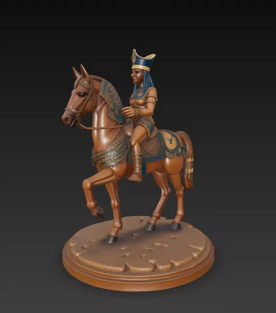 AJEDREZ EGIPCIO 3D print model_5