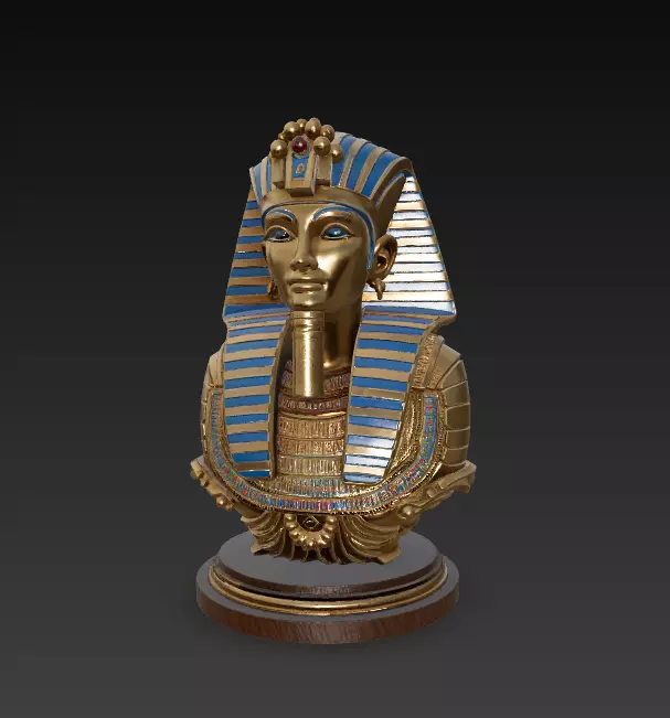 AJEDREZ EGIPCIO 3D print model_9