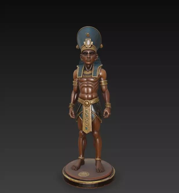 AJEDREZ EGIPCIO 3D print model_6