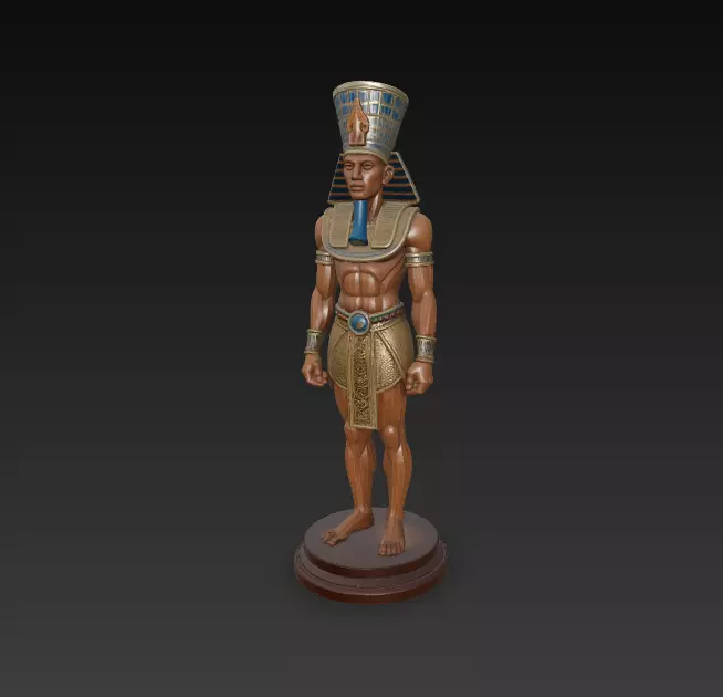AJEDREZ EGIPCIO 3D print model_8
