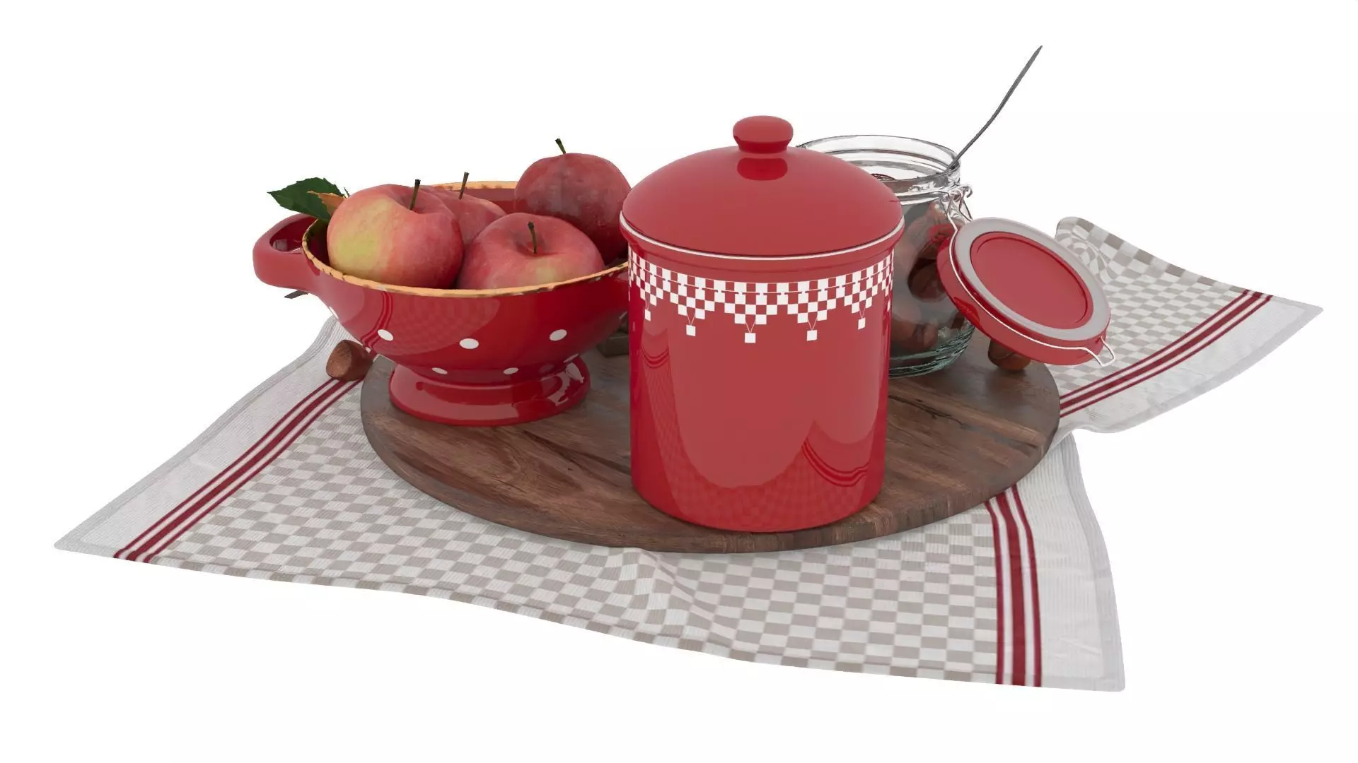 Decorative Set 3D model_15