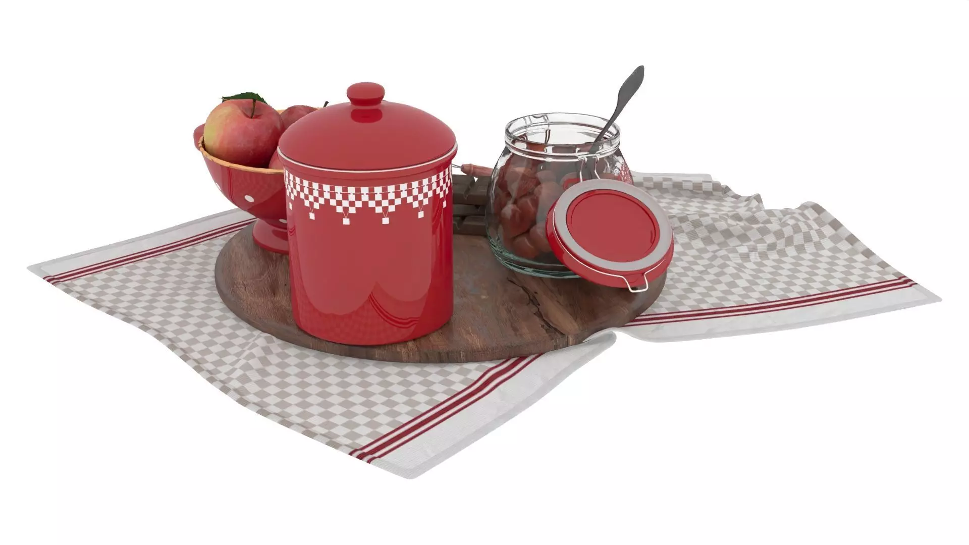 Decorative Set 3D model_14