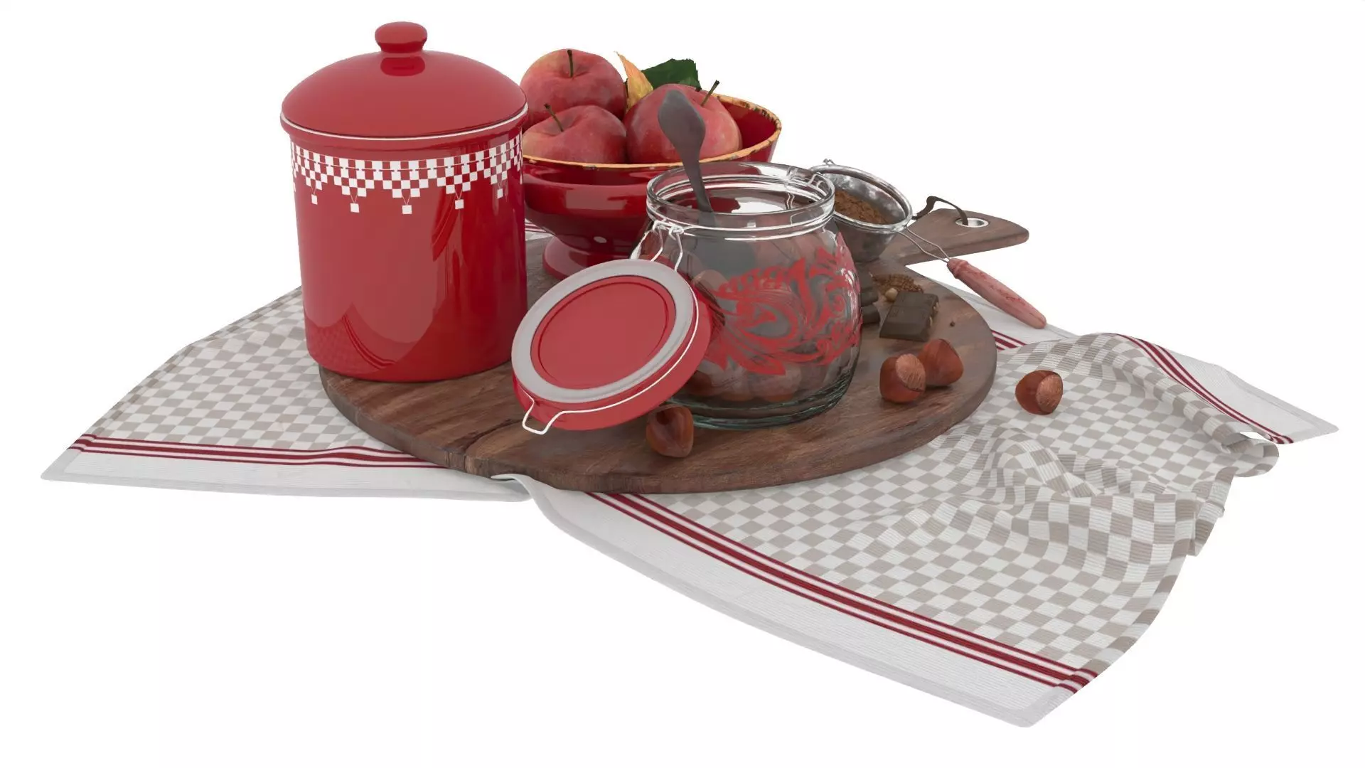 Decorative Set 3D model_11