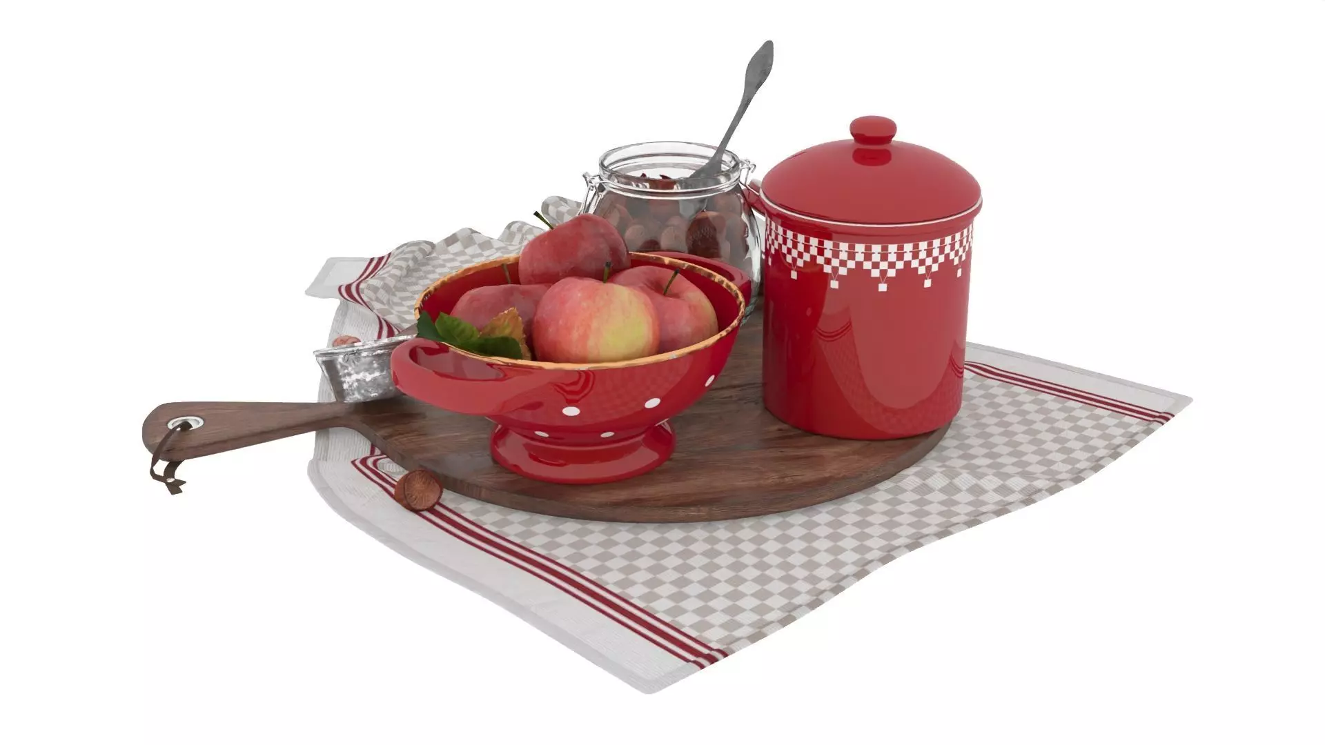 Decorative Set 3D model_3