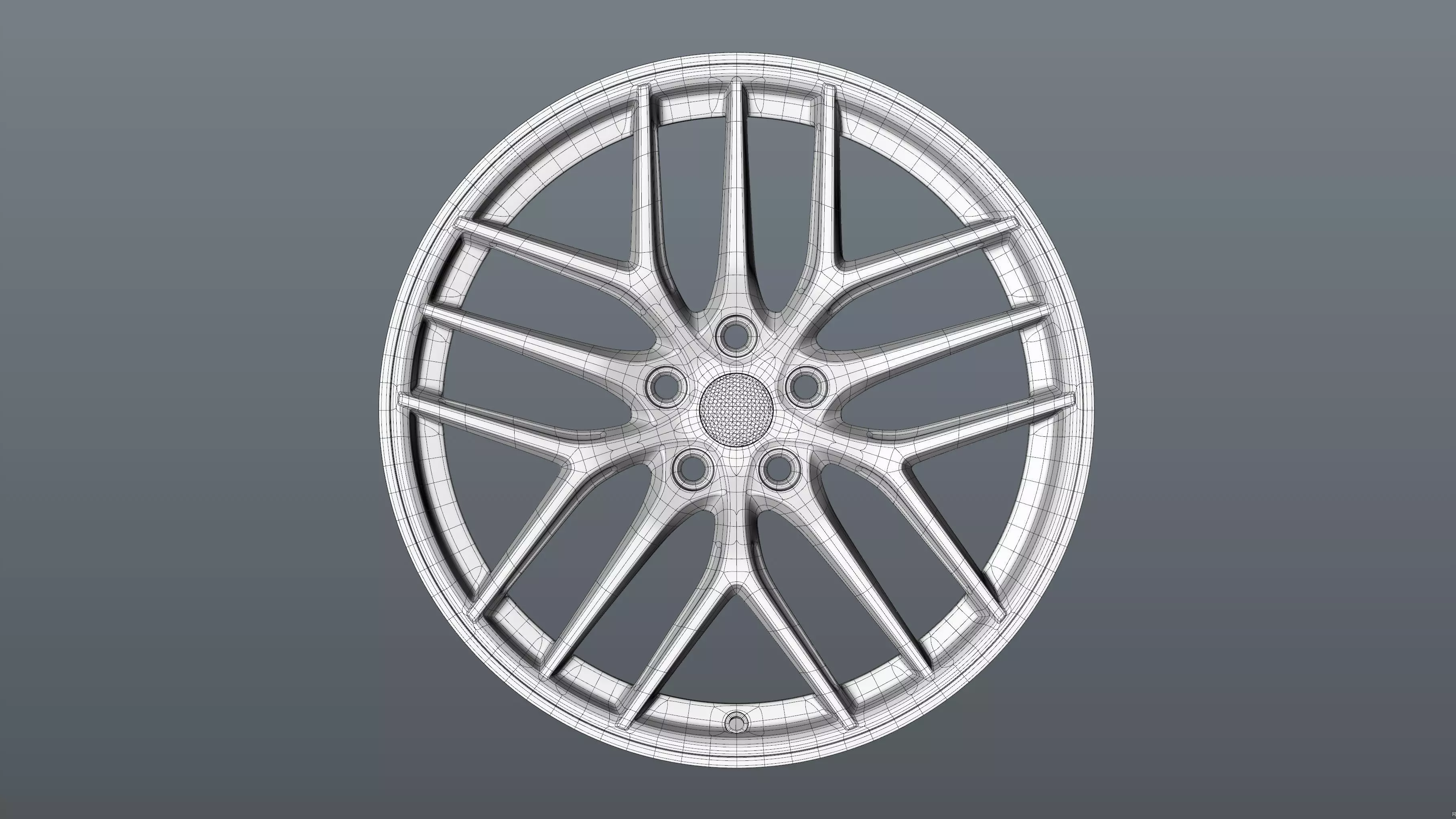 BBS CC-R Low-poly 3D model_24