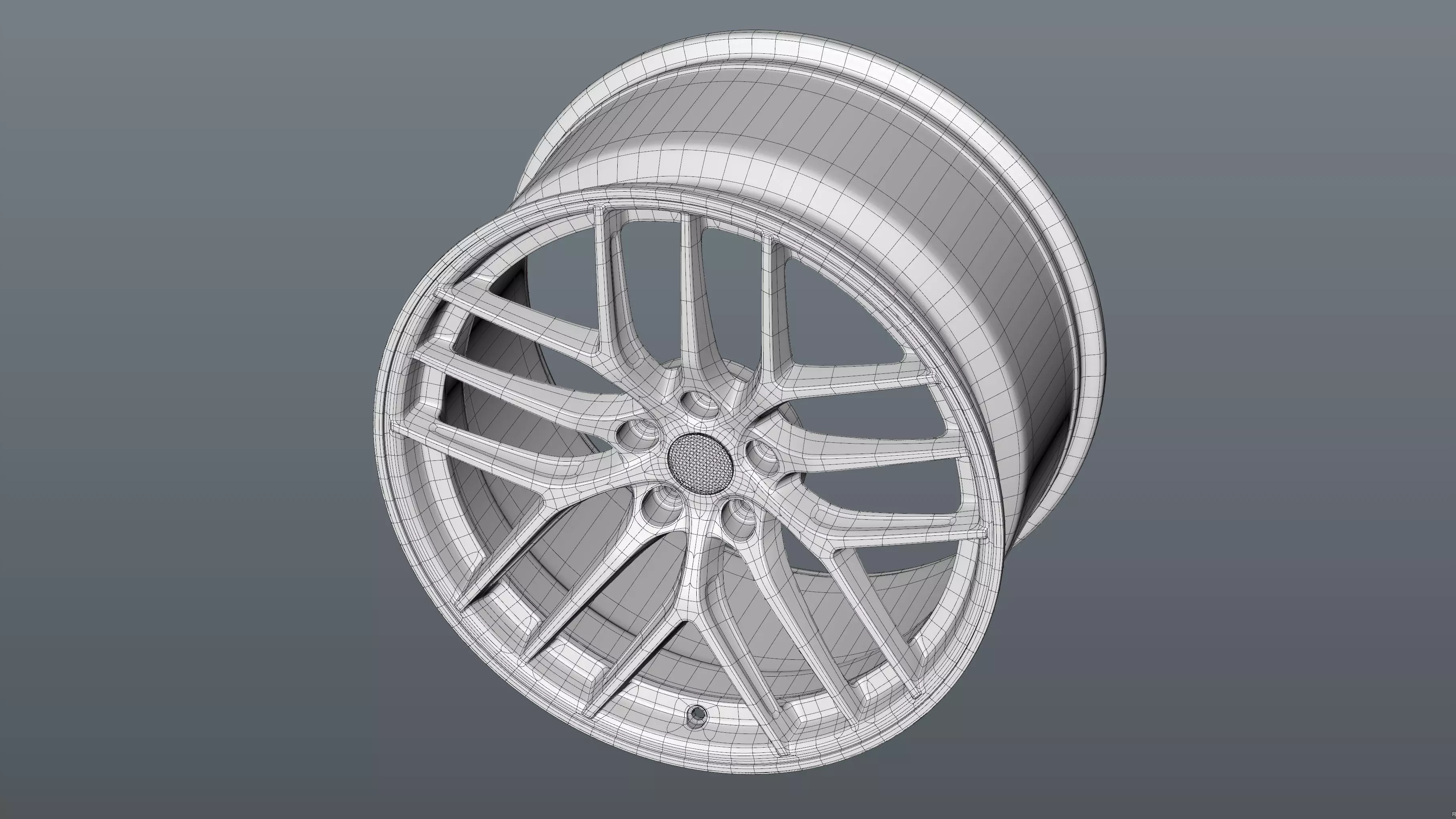 BBS CC-R Low-poly 3D model_25
