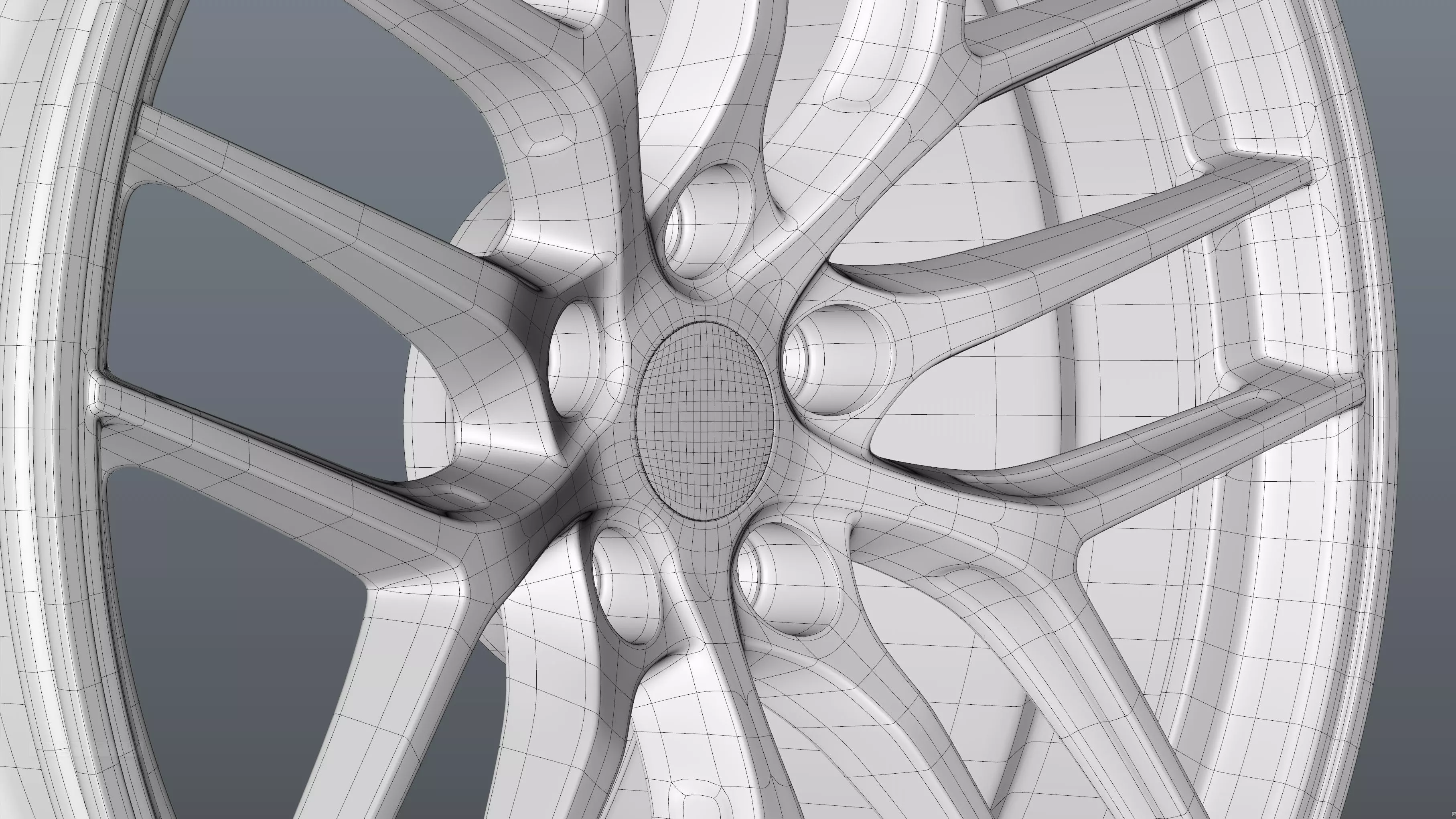 BBS CC-R Low-poly 3D model_31