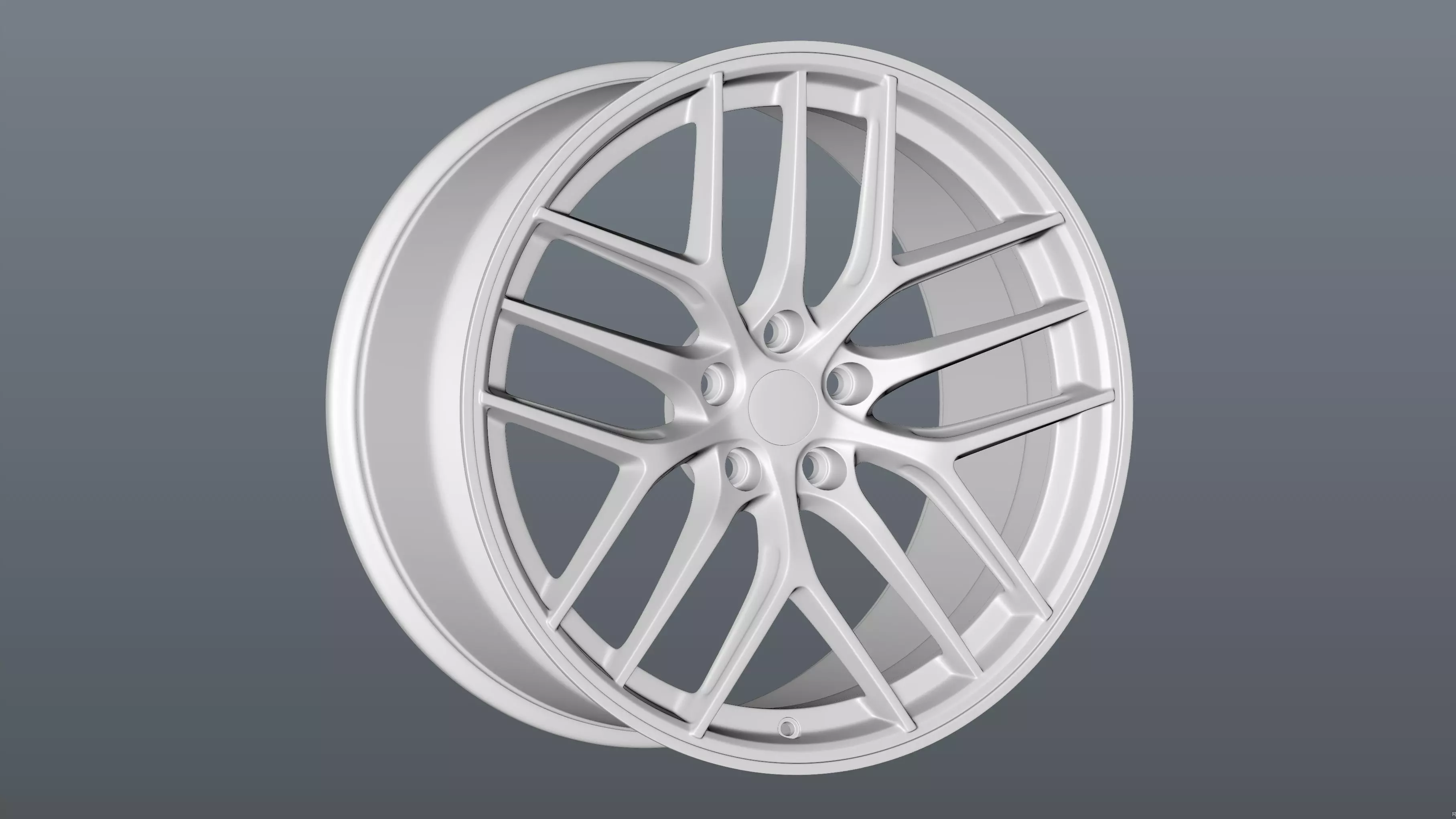 BBS CC-R Low-poly 3D model_12