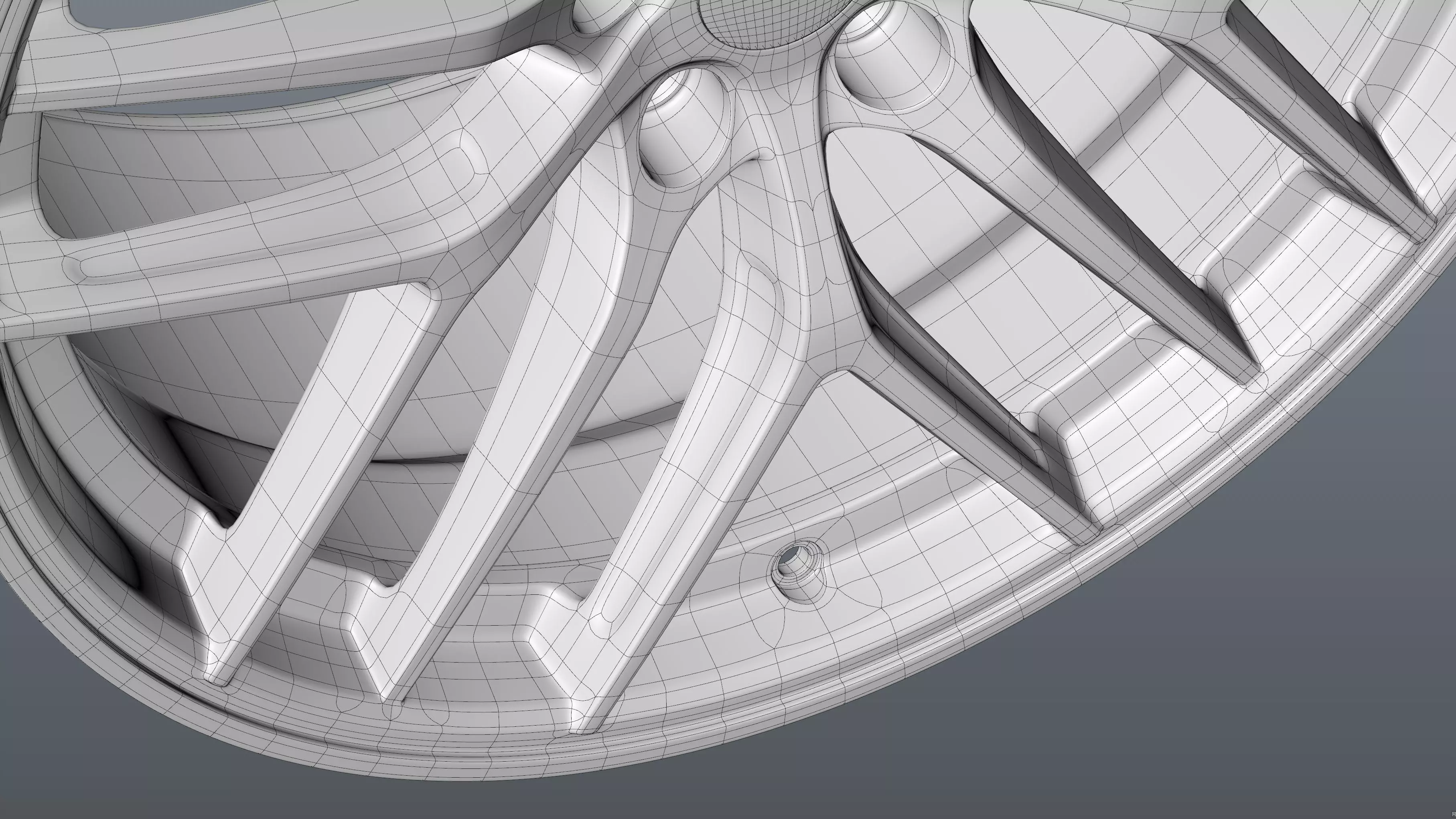 BBS CC-R Low-poly 3D model_29