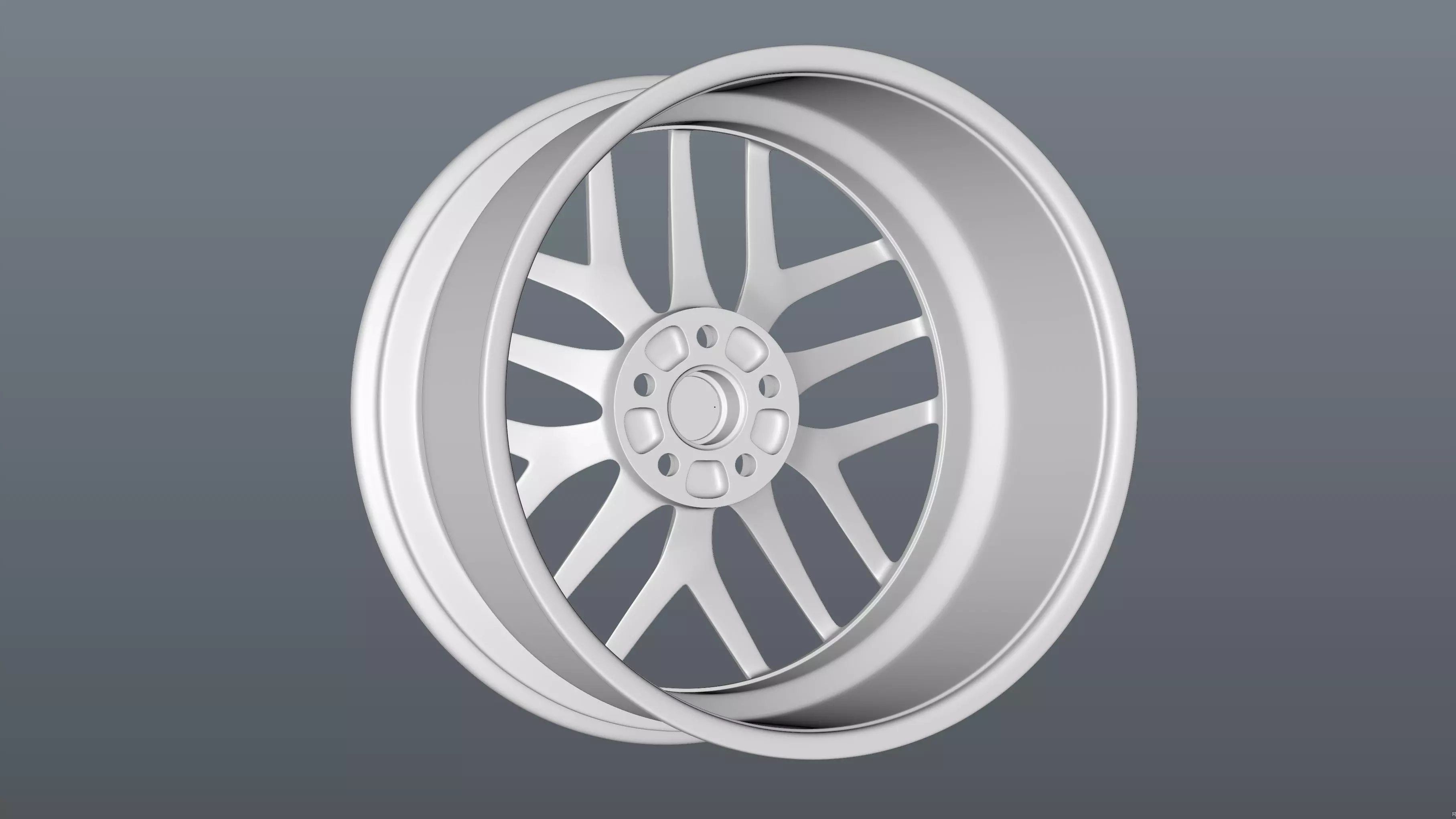 BBS CC-R Low-poly 3D model_15