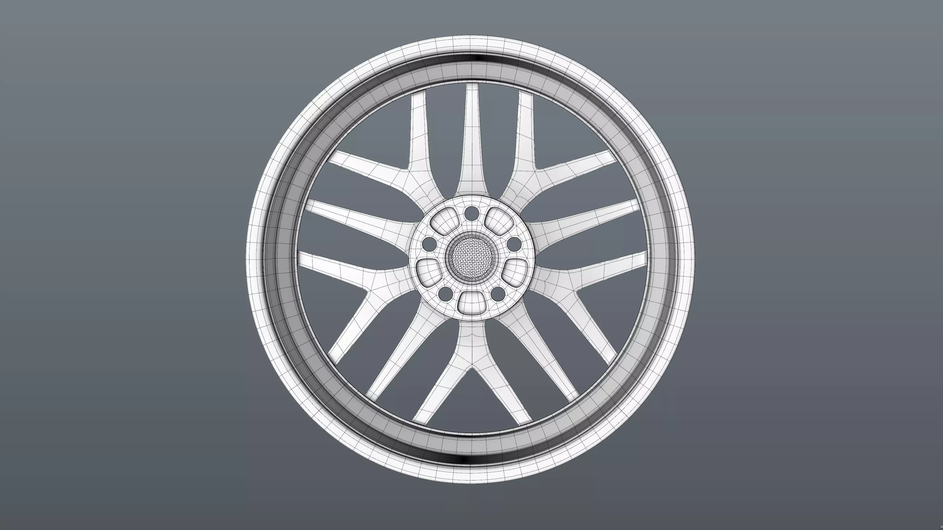 BBS CC-R Low-poly 3D model_27