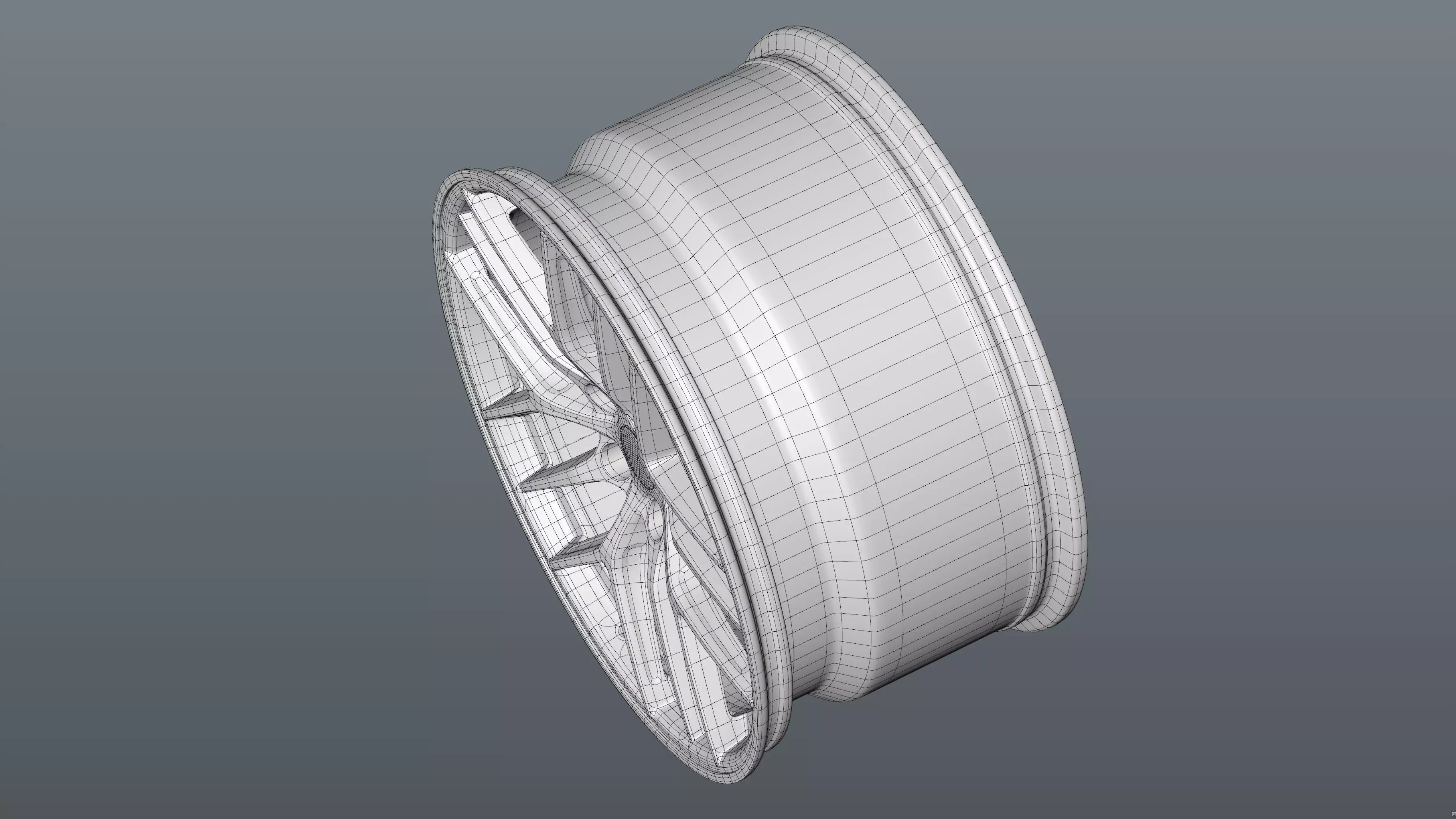 BBS CC-R Low-poly 3D model_28