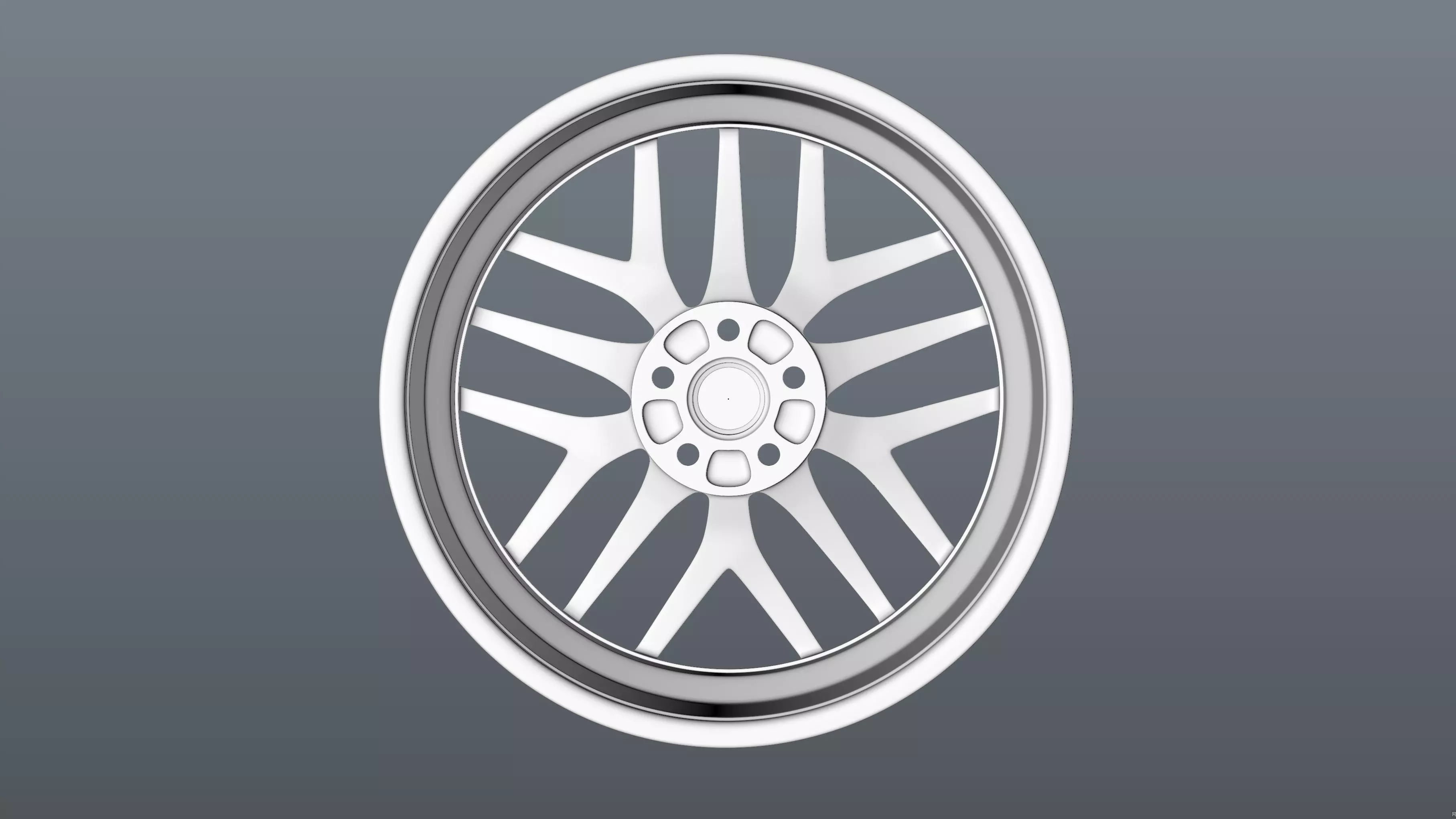 BBS CC-R Low-poly 3D model_16