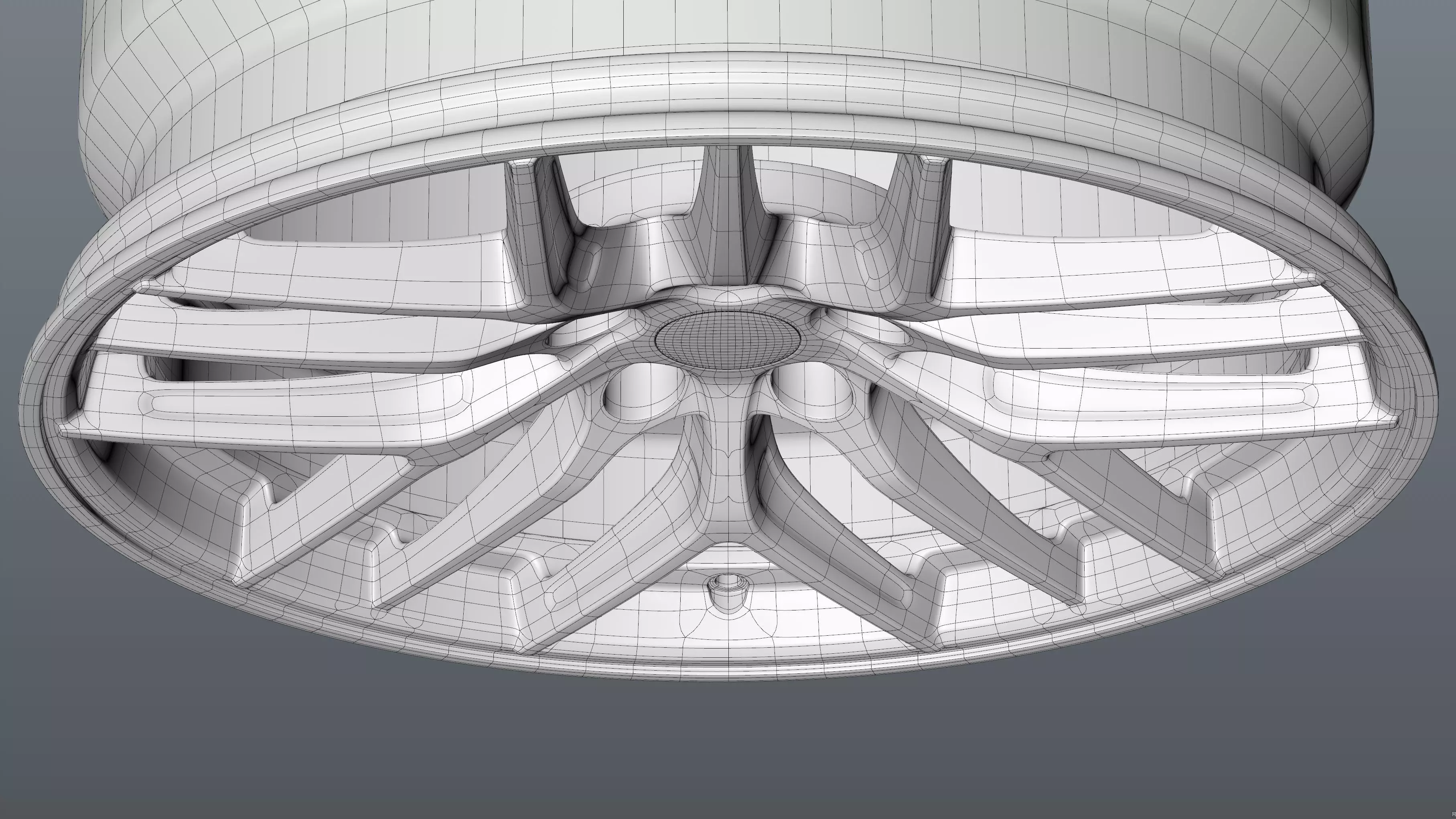 BBS CC-R Low-poly 3D model_32