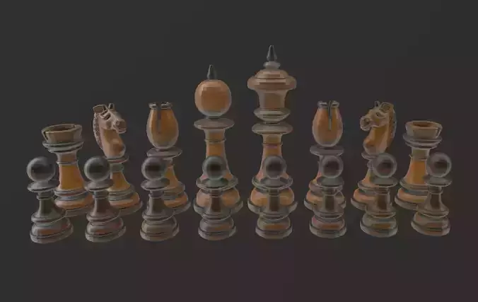 JUEGO DE AJEDREZ DE COLECCION SUGERENTE