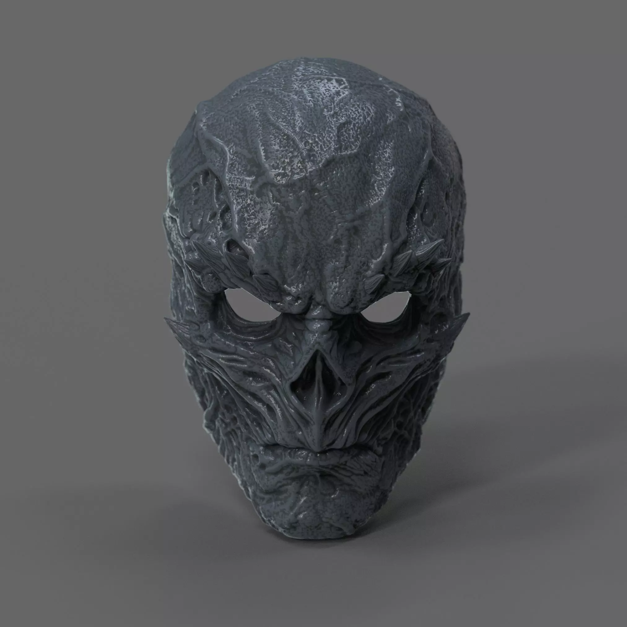 Zombie Mask 3D print model_5
