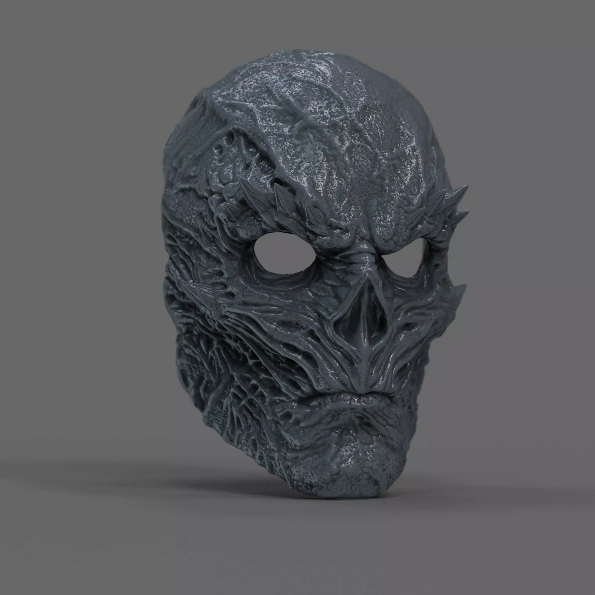Zombie Mask 3D print model_2