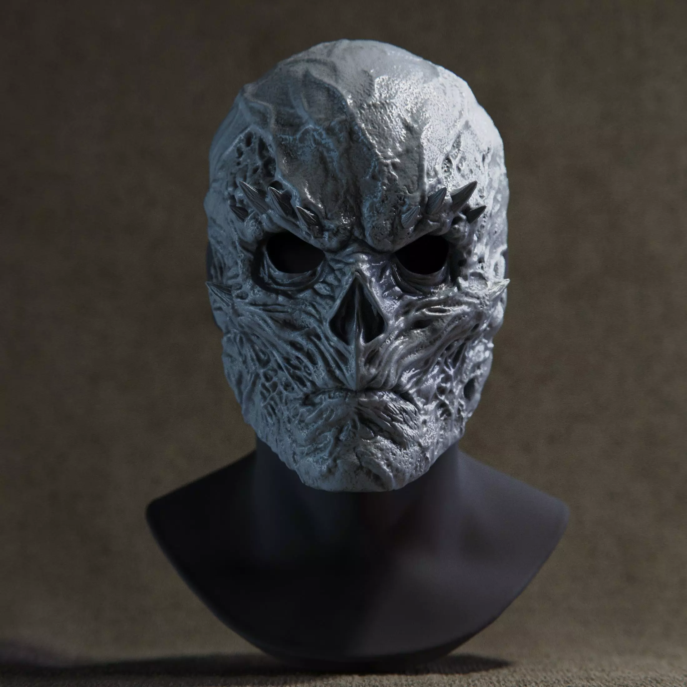 Zombie Mask 3D print model_8
