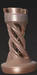 AJEDREZ ESPIRAL 3D print model_6