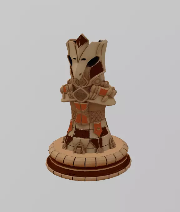 AJEDREZ SUPERLUJO 3D print model_5