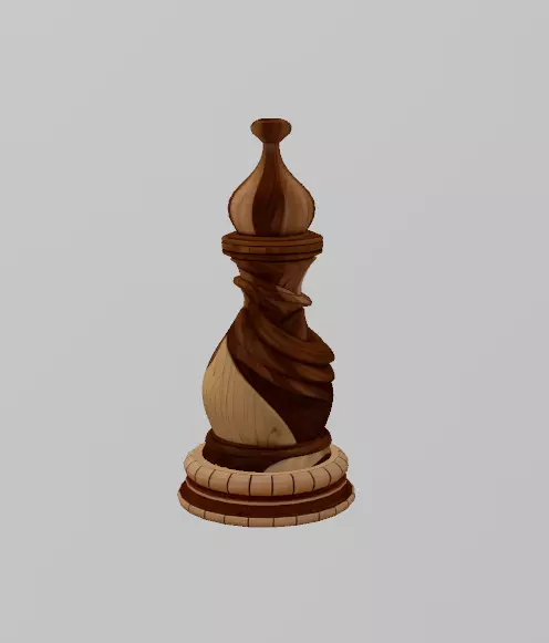 AJEDREZ SUPERLUJO 3D print model_8