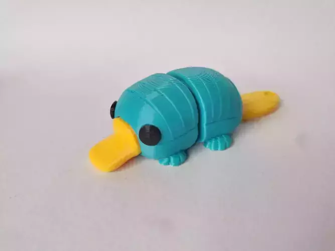Flexi Chibi Platypus KEYCHAIN STL