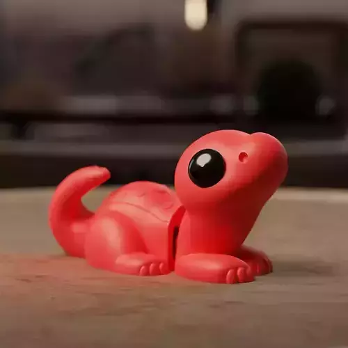 Flexi Chibi Dino KEYCHAIN STL