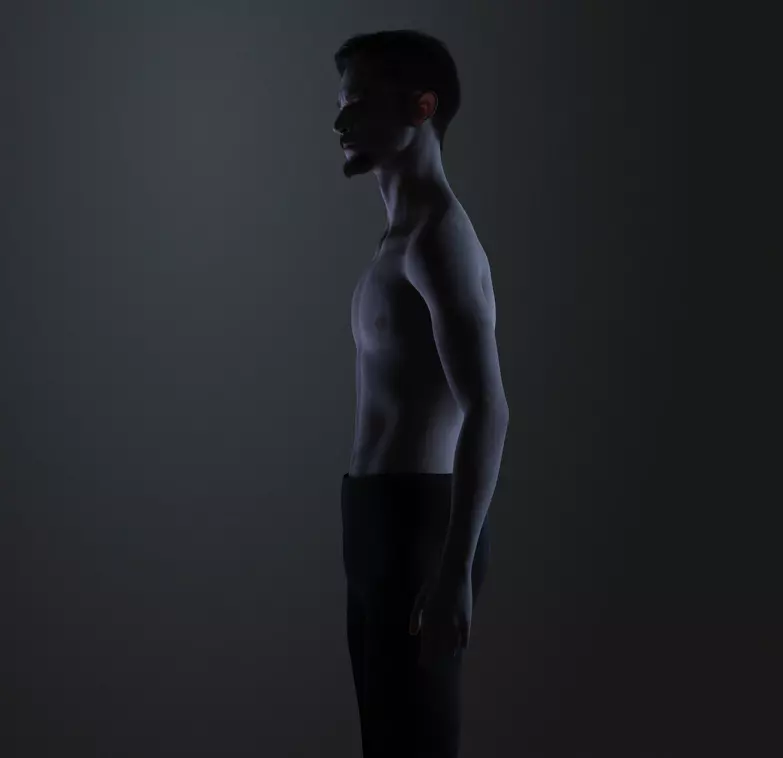 Vampire Lord  Dark Fantasy Male Character Low-poly 3D model_2