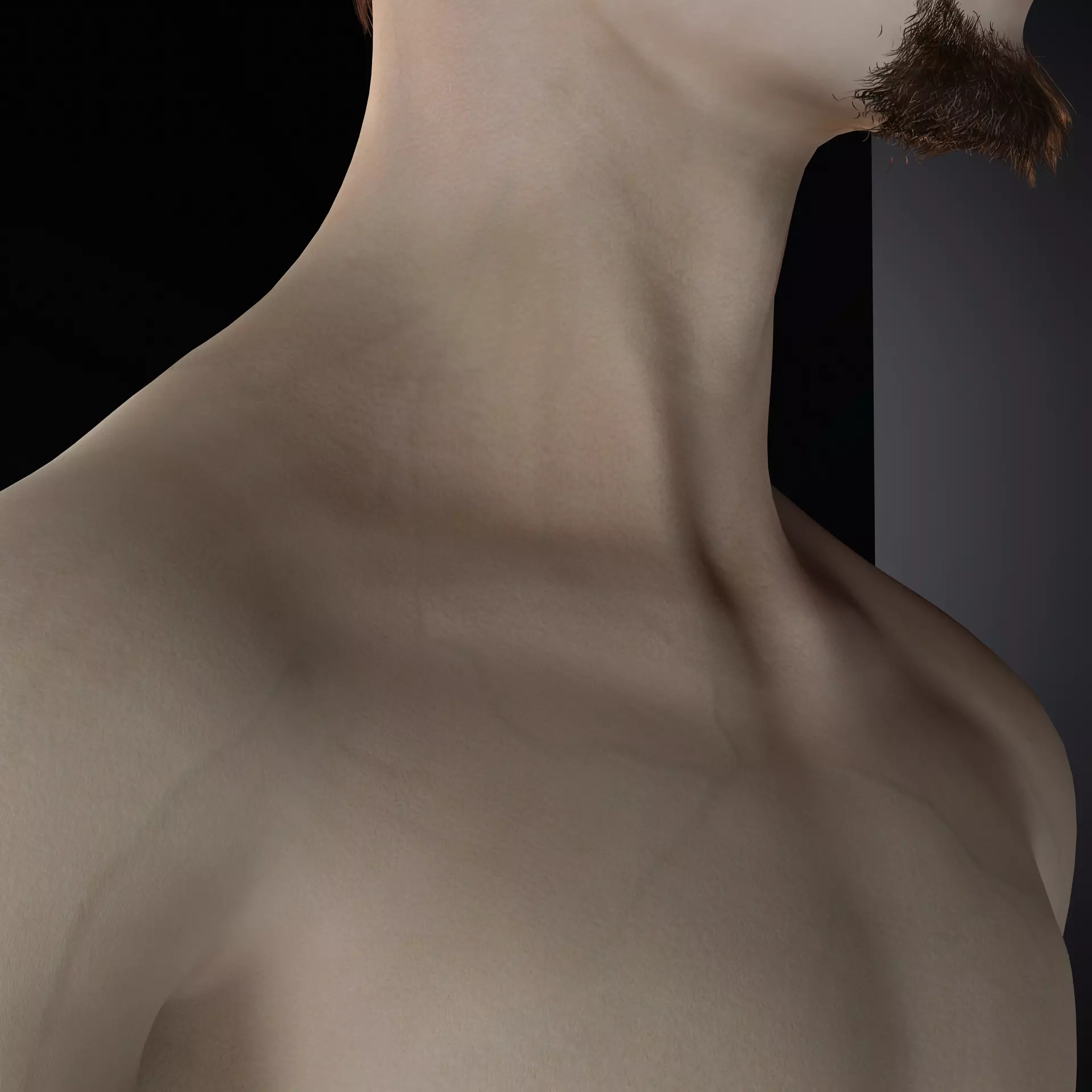 Vampire Lord  Dark Fantasy Male Character Low-poly 3D model_15