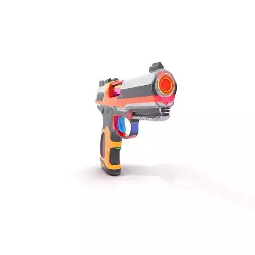 Vivid Neon Blaster model pack