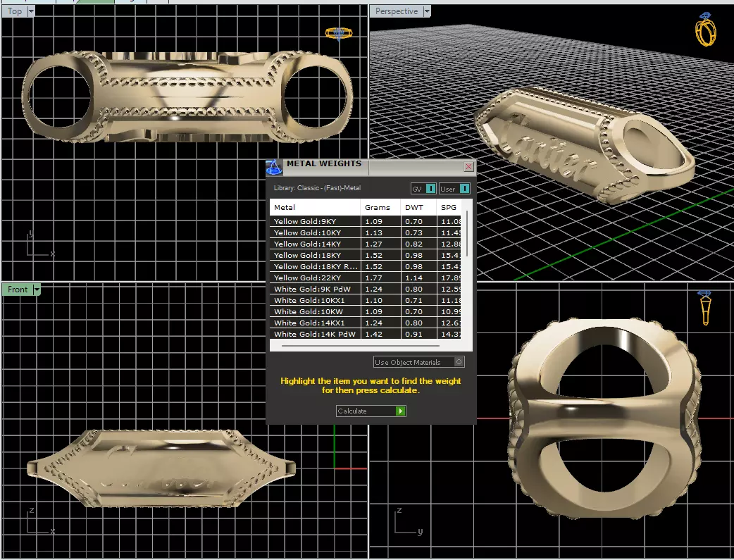 CARRTIER BRACELET WITH ENAMEL 3D PRINT MODEL 3D print model_24