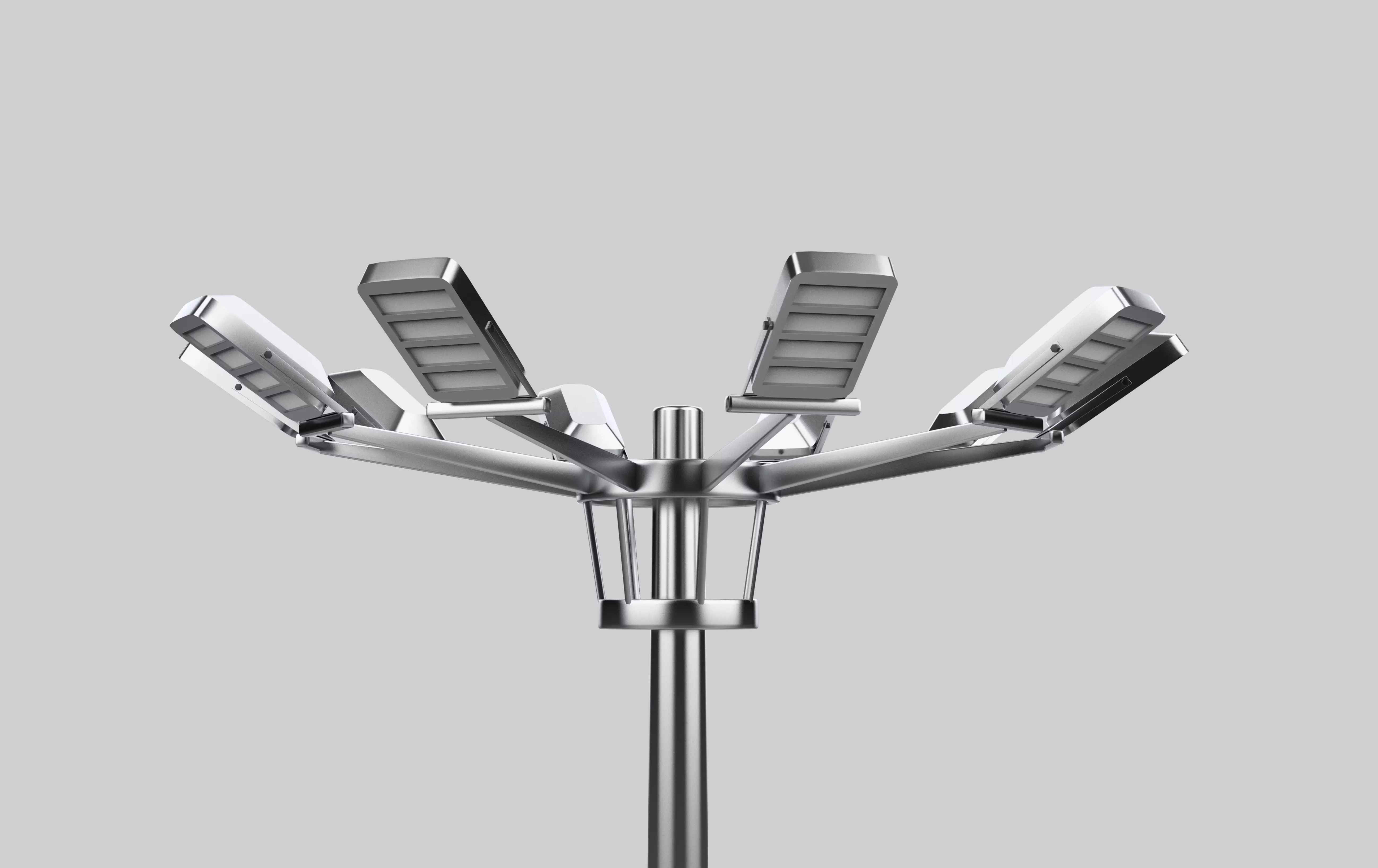 High Mast Stadium light  3D model_2