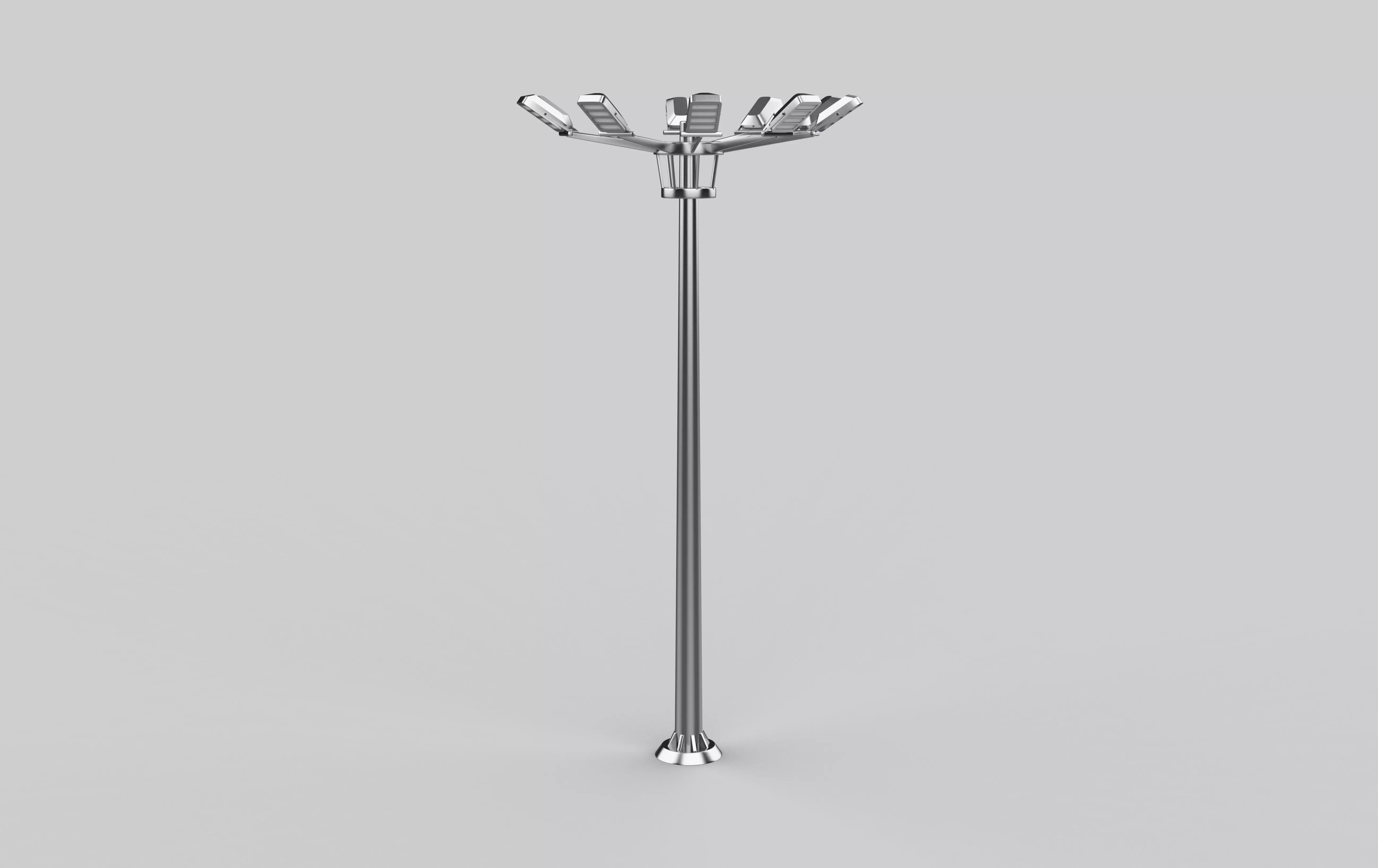 High Mast Stadium light  3D model_8