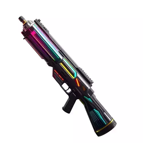 Neon Cyber Blaster model pack