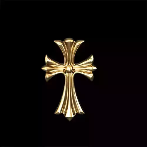Cross Pendant 3DModel 