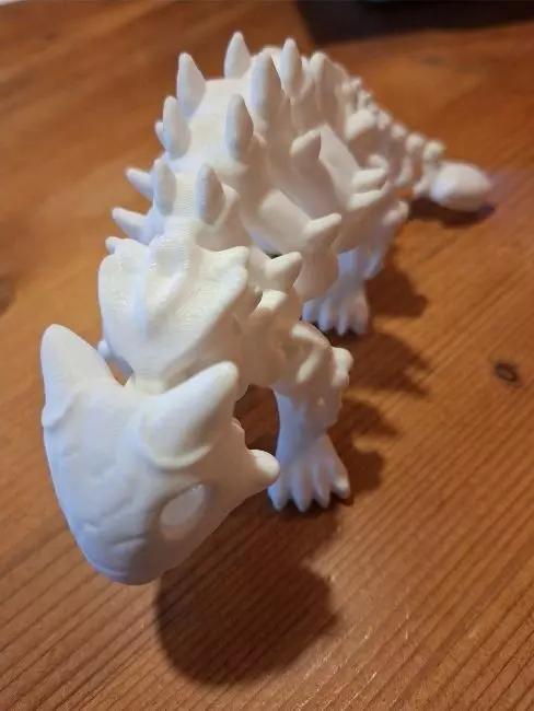 Flexi Dino skeleton  3D print model_23
