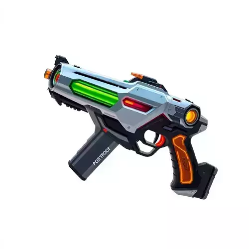 Futuristic Neon Blaster model pack