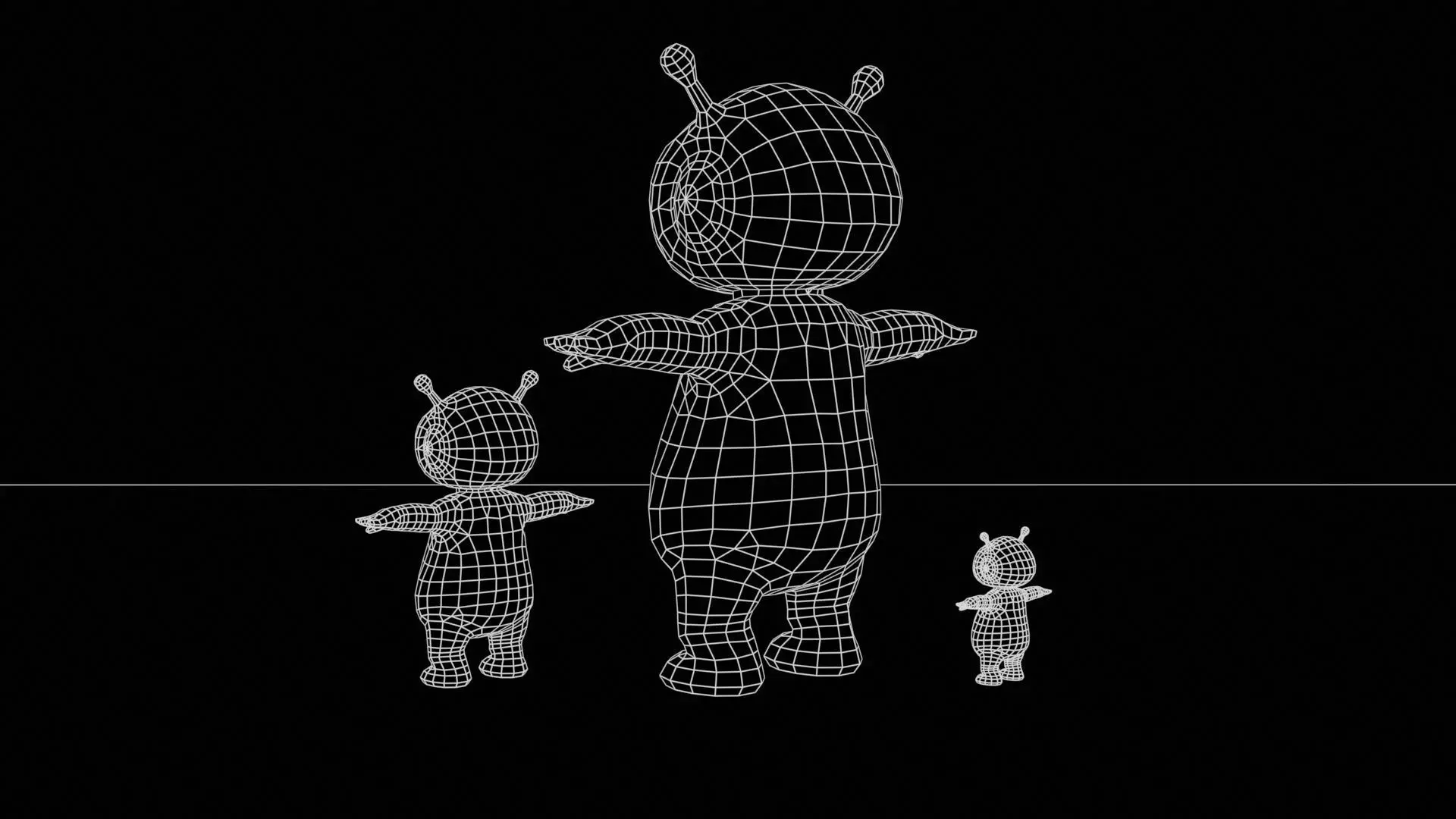 Minirobotic7 Low-poly 3D model_8