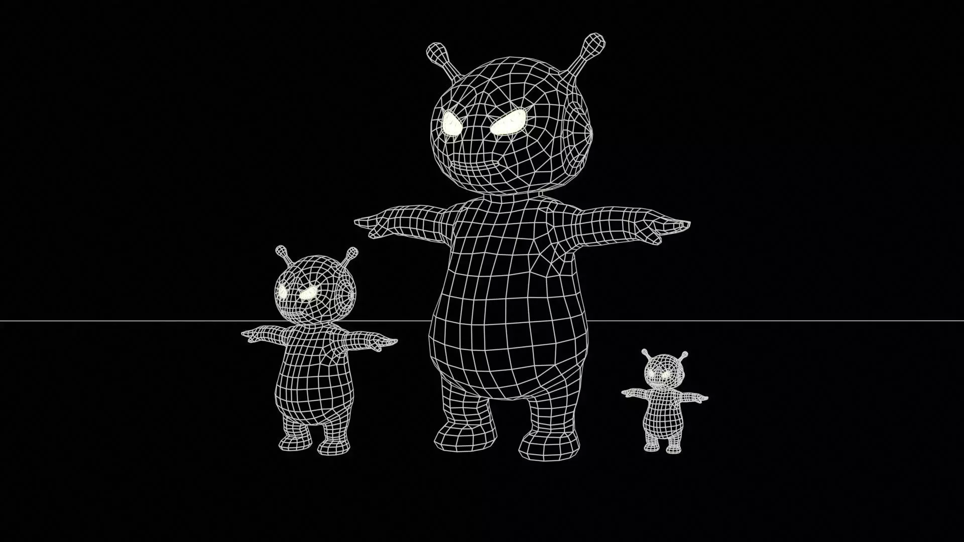 Minirobotic7 Low-poly 3D model_9