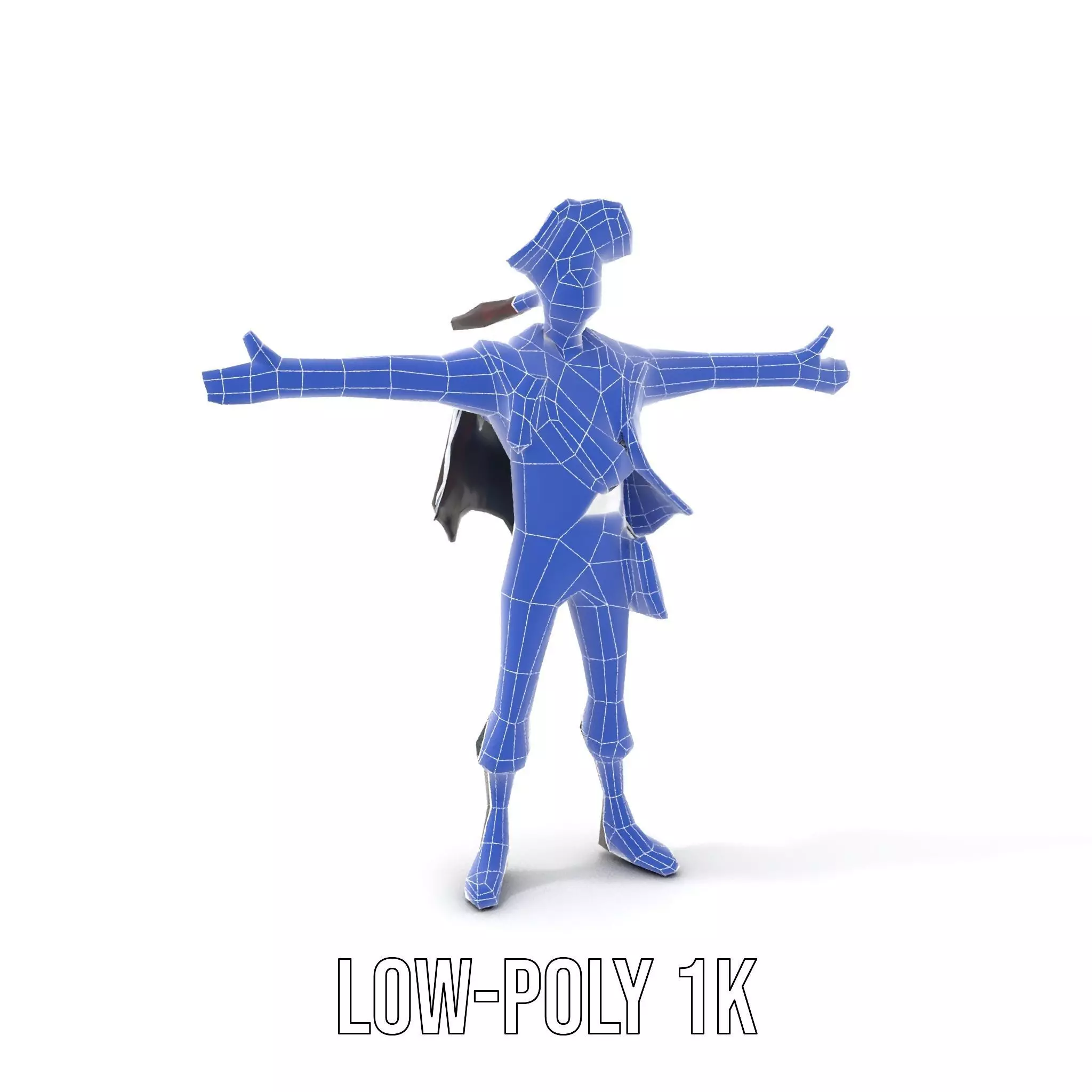 Charming Pirate model pack Low-poly 3D model_26