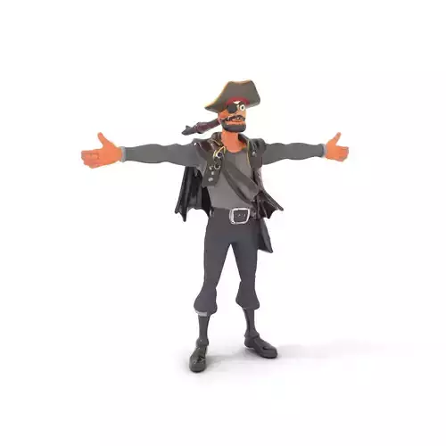 Charming Pirate model pack
